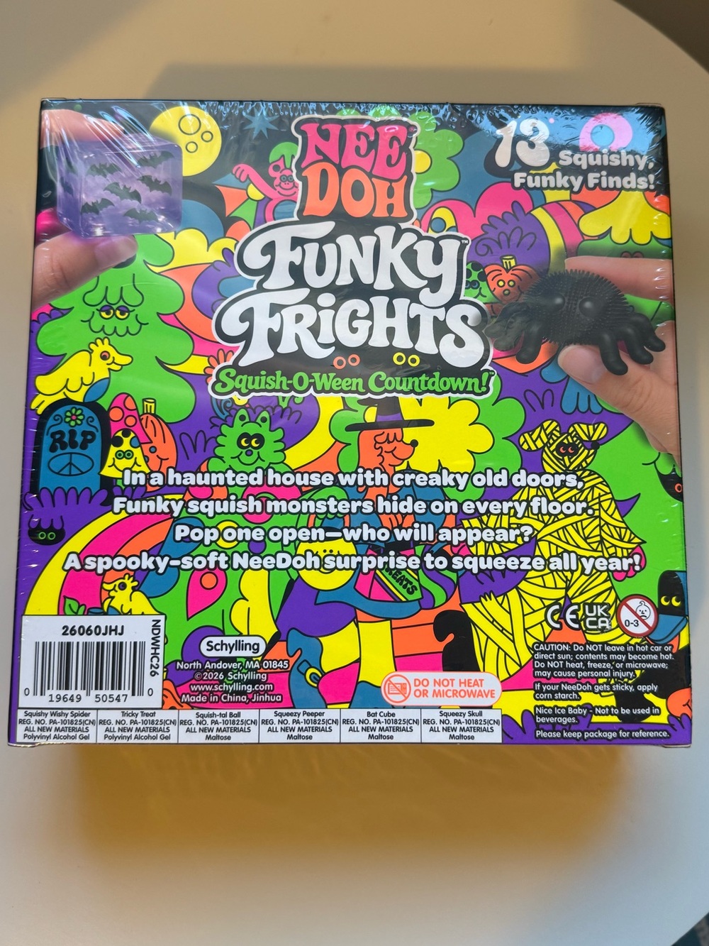 NeeDoh Funky Frights Squish-O-Ween Countdown - Picture 2 of 2